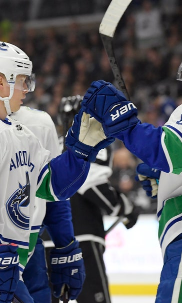 Canucks rally to beat Kings 4-3, end road losing streak at 4